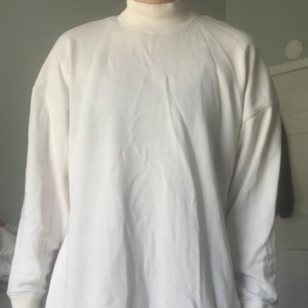 Long tunic turtleneck sweatshirt from aerie